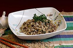 Meatless Meal Recipe/Rice and Lentil Mash  Laos