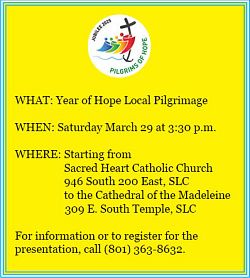 Sacred Heart Parish will make pilgrimage to the Cathedral of the Madeleine as part of Jubilee Year 