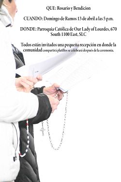 Rosario y Bendici&oacute;n para orar por la dignidad de los inmigrantes
