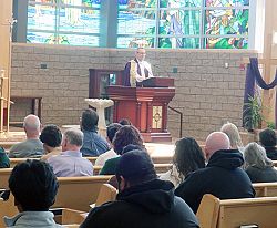 Recognize Christ in daily life and follow him, vicar general says at annual OCIA retreat