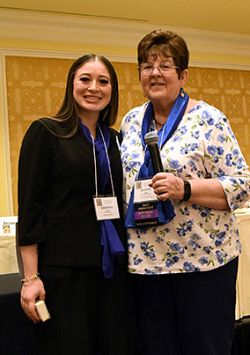 Diocesan Council of Catholic Women presents award recognizing young woman�s leadership