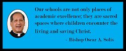 Bishop�s Solis� Message on the Opening of the 2025-26 School Year Celebrating the 150th Anniversary of Catholic Schools in Utah