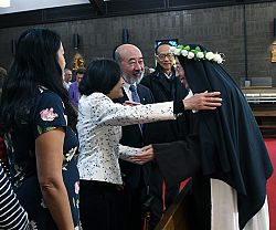 Carmelite nun professes solemn vows