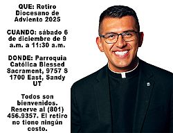 El Retiro Diocesano de Adviento se enfocar&oacute; en los H&eacute;roes de la Esperanza y santidad
