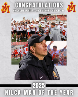 National lacrosse association names Bulldogs coach Jeff Brzoska �Man of the Year�